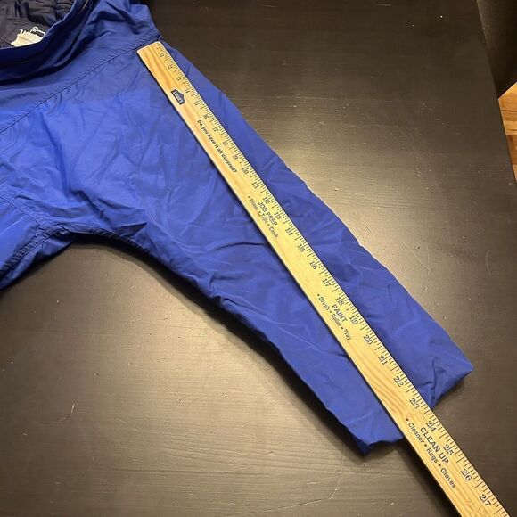 Woolrich Cobalt Blue Quarter Zip Hoodie Jacket Size Small - Picture 6 of 9